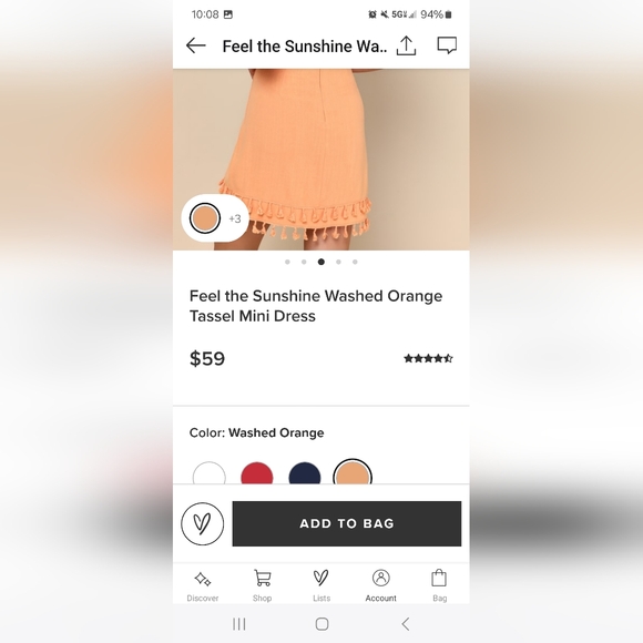 Lulu's Feel the Sunshine Mini Dress - Picture 8 of 8